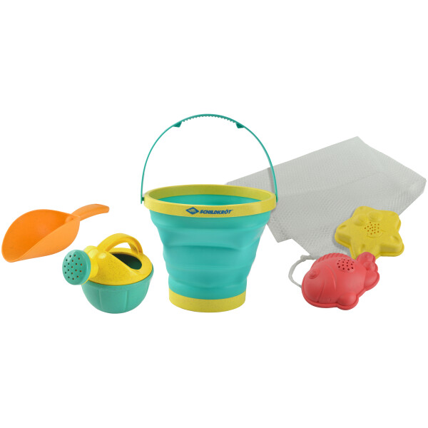 SCHILDKR&Ouml;T Sandspielzeug-Set Bucket Crew, 5-teilig