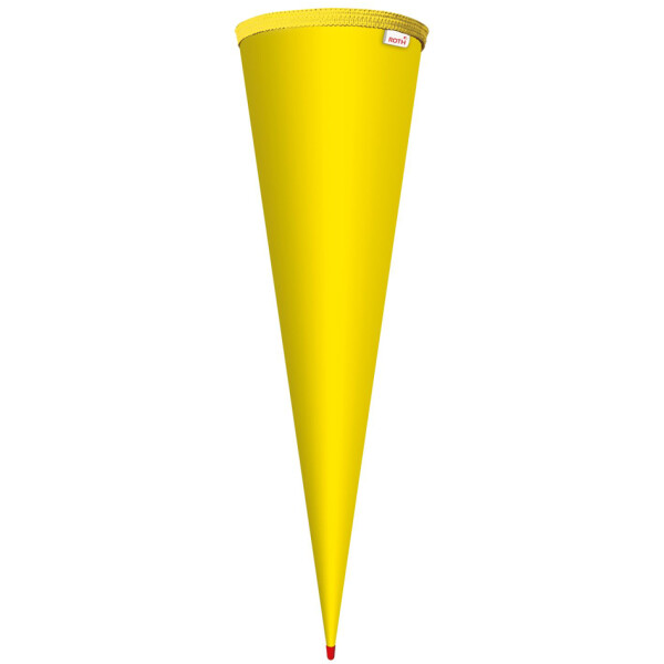 ROTH Schult&uuml;ten-Rohling ohne Verschluss, 700 mm, blau