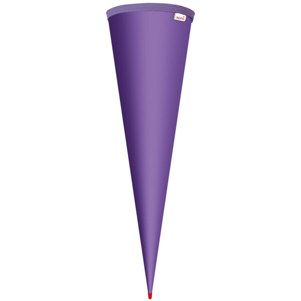 ROTH Schult&uuml;ten-Rohling ohne Verschluss, 700 mm, blau