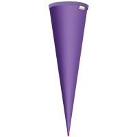 ROTH Schultüten-Rohling ohne Verschluss, 700 mm, blau
