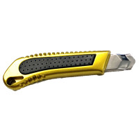 WESTEX Cutter Premium, Aludruckguss, Klinge: 18 mm, gold