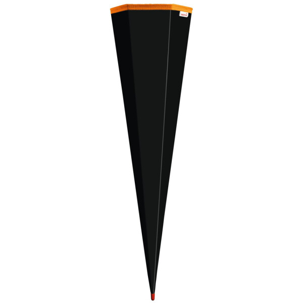 ROTH Schultüten-Rohling ohne Verschluss, 850 mm, schwarz
