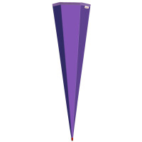 ROTH Schultüten-Rohling ohne Verschluss, 850 mm, rosa