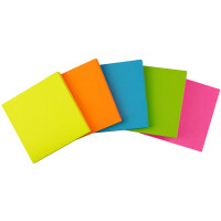 Kores Haftnotizen "NEON NOTES", 75 x 75 mm,...