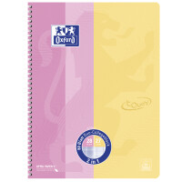 Oxford Collegeblock DUO Touch, A4+, rosa gelb