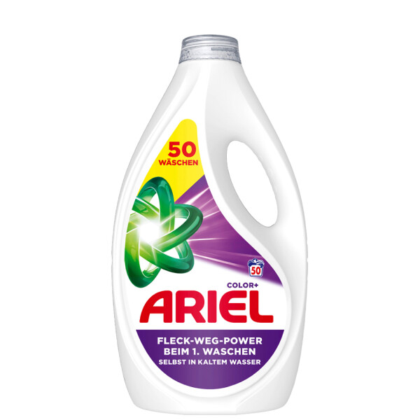 ARIEL Fl&uuml;ssigwaschmittel Color+, 2,25 Liter - 50 WL