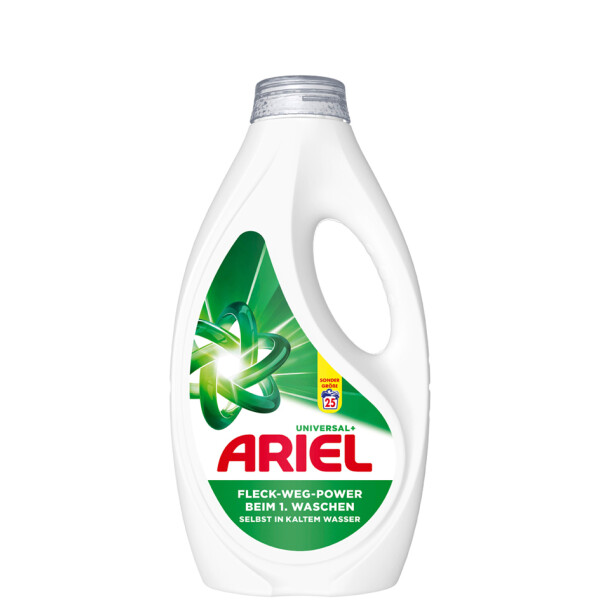 ARIEL Fl&uuml;ssigwaschmittel Universal+, 2,25 Liter - 50 WL
