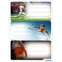 HERMA Buchetiketten VARIO "Sport", 76 x 35 mm