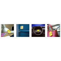 Post-it Haftnotizen super sticky notes, liniert, 101 x 152mm