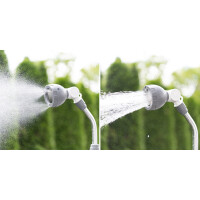 Bradas Gartendusche mit Erdspieß & Stativ, 1.750 - 2.300 mm