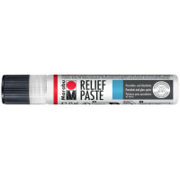 Marabu Reliefpaste, Liner, 25 ml, 073 schwarz