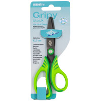 WEDO Bastelschere Gripy black, rund, Länge: 130 mm