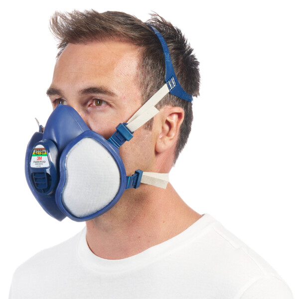 3M Atemschutz-Halbmaske 4279+, ABEK1P3, blau wei&szlig;