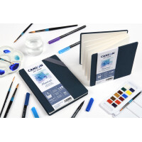 CANSON Skizzenbuch ART BOOK Montval Akkordeon, 150 x 150 mm