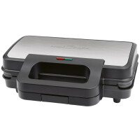 PROFI COOK Sandwichtoaster PC-ST 1315, Edelstahl schwarz