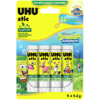 UHU Klebestift stic ReNATURE Spongebob, 2 x 21 g, Blister