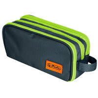 herlitz Doppel-Schlamper-Etui Neon uni oak kiwi
