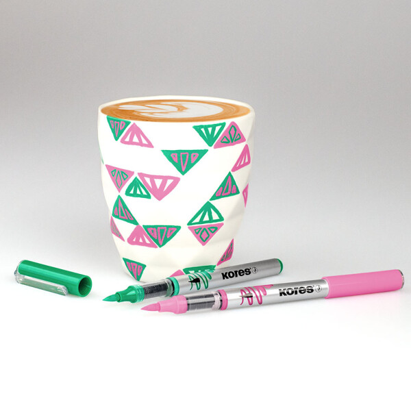 Kores Kreative Acrylmarker Acrylic, 12er Etui