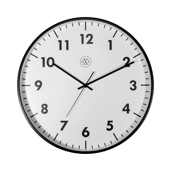 NEXTIME Wanduhr Quarzuhr NXT STIL, Durchmesser: 400 mm