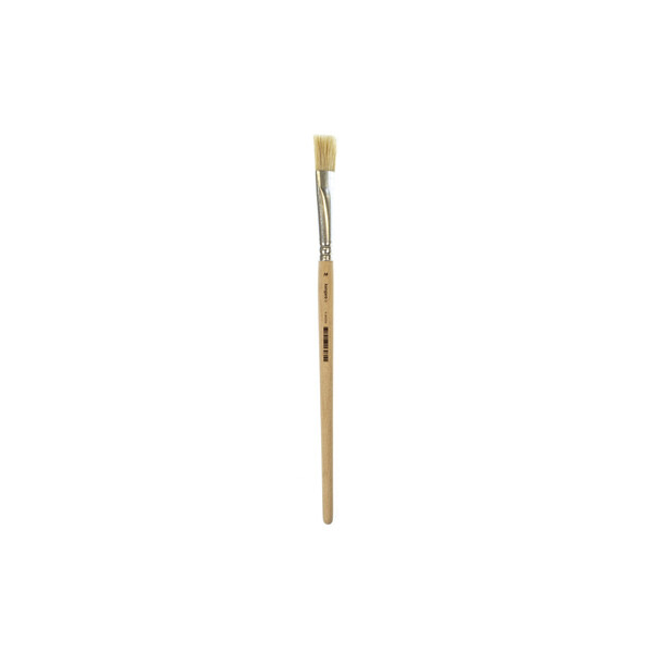 kangaro Borstenpinsel, flach, Gr&ouml;&szlig;e 18, unlackiertes Holz
