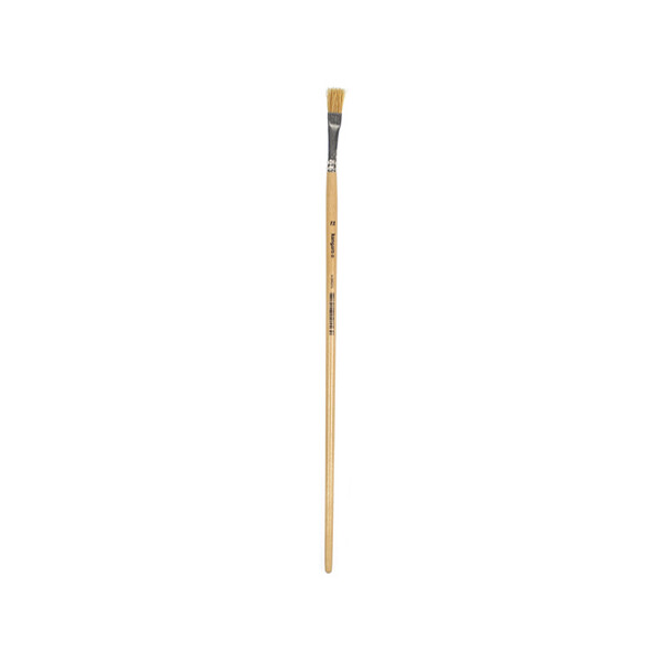 kangaro Borstenpinsel, flach, Gr&ouml;&szlig;e 10, lackiertes Holz