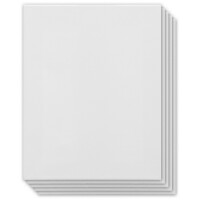 kangaro Leinwand Canvas Panel, 100 x 100 mm, weiß