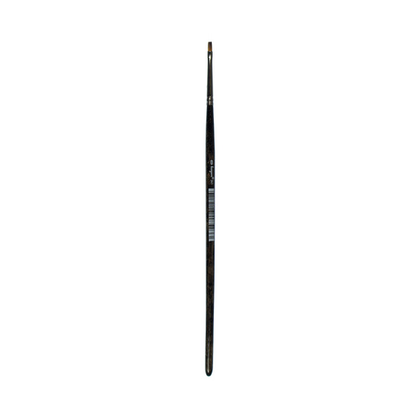 kangaro Haarpinsel 341, flach, Gr. 10, schwarz lackiert