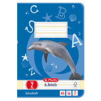 herlitz Schulheft x.book, DIN A5, Lineatur 3 liniert