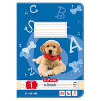 herlitz Schulheft x.book, DIN A5, Lineatur 3 liniert