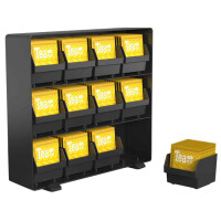 deflecto Teebeutel-Organizer, 12 Schubladen