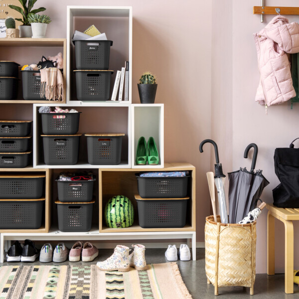 Smartstore Beschriftungsschild f&uuml;r Aufbewahrungsbox BASKET