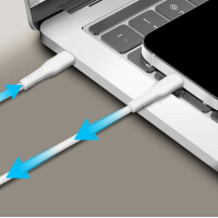 LogiLink USB 2.0 Kabel, USB-C - USB-C, 2,0 m, weiß