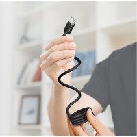 LogiLink Magnetisches Daten- & Ladekabel, USB-C, 1,0 m