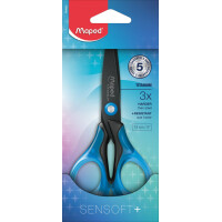Maped Bastelschere Sensoft +, Länge: 130 mm,...