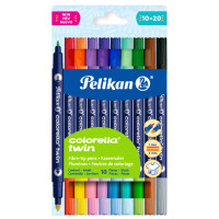 Pelikan Doppel-Fasermaler colorella twin, 10er Kartonetui