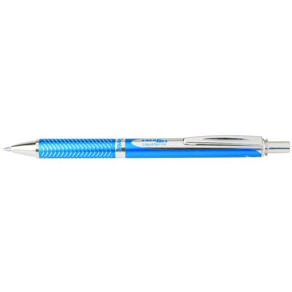 Pentel Gel-Tintenroller EnerGel Sterling BL407, schwarz