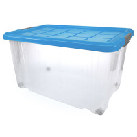 Peggy Perfect Aufbewahrungsbox mit Deckel & Rollen,...