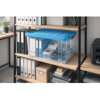 Peggy Perfect Aufbewahrungsbox mit Deckel & Rollen,...