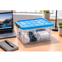 Peggy Perfect Aufbewahrungsbox mit Deckel, 15 Liter