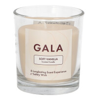 GALA Duftkerze im Glas "Soft Vanilla", 115 g