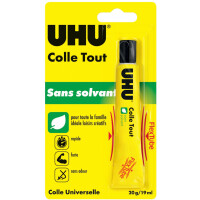 UHU Alleskleber FLEX + CLEAN, lösemittelfrei, 20 g,...