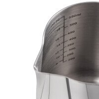 APS Milch- Universalkanne, Edelstahl poliert, 0,8 l