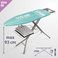 metaltex Bügeltisch Antares, anthrazit