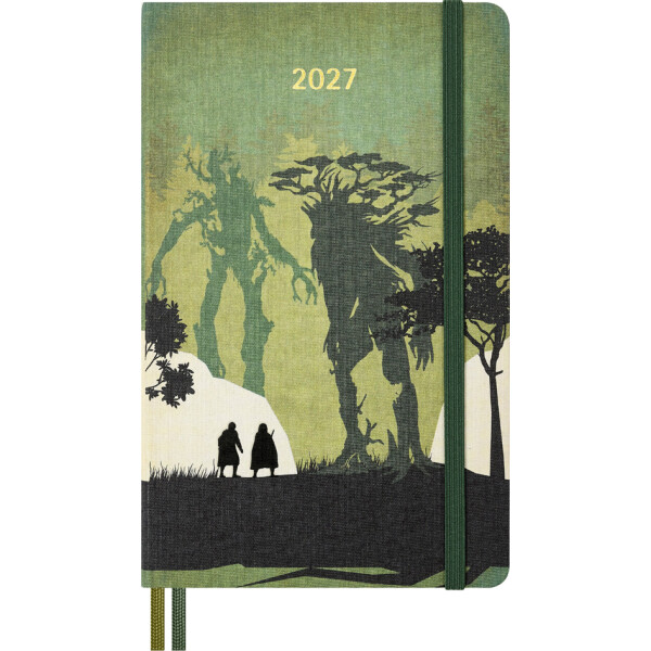 MOLESKINE Buchkalender "Herr der Ringe - Merry+Pippin", 2027