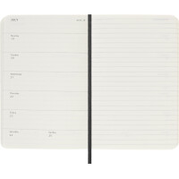 MOLESKINE Taschenkalender 2026 2027, 18 Monate, P A6, blau