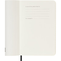 MOLESKINE Taschenkalender 2026 2027, 18 Monate, P A6,schwarz