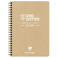 Clairefontaine Spiralbuch UNI NOTES, DIN A5, kariert