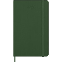 MOLEKSINE Buchkalender 2027, Wochen, L A5, Hardcover,hellrot
