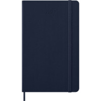 MOLESKINE Buchkalender 2027, Wochen, XL, Hardcover, blau