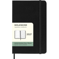 MOLESKINE Taschenkalender 2027, Wochen, P A6, Hardcover,blau